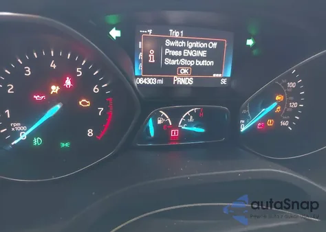 2019 Ford Escape Se из США, поврежденный, VIN 1FMCU9GD9KUA91470